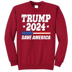 Trump 2024 Save America Tall Sweatshirt