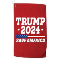 Trump 2024 Save America Platinum Collection Golf Towel