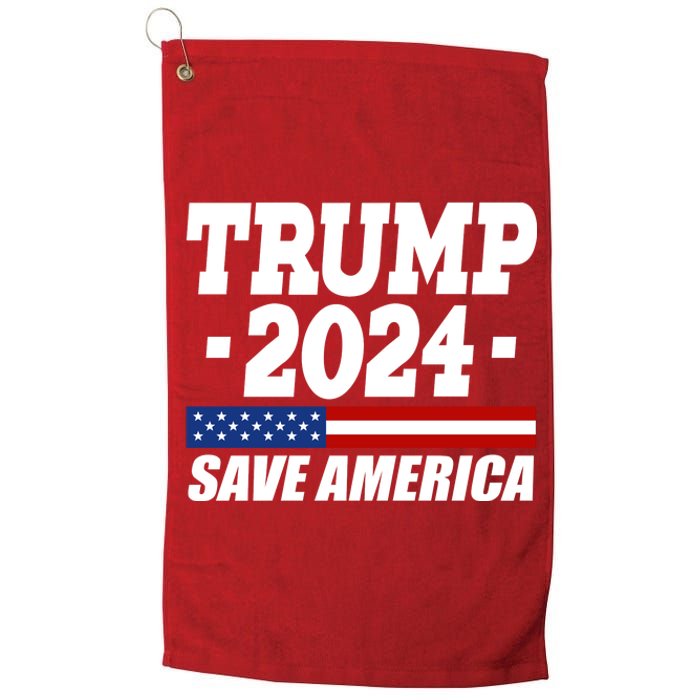 Trump 2024 Save America Platinum Collection Golf Towel