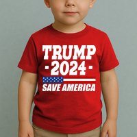Trump 2024 Save America Toddler T-Shirt