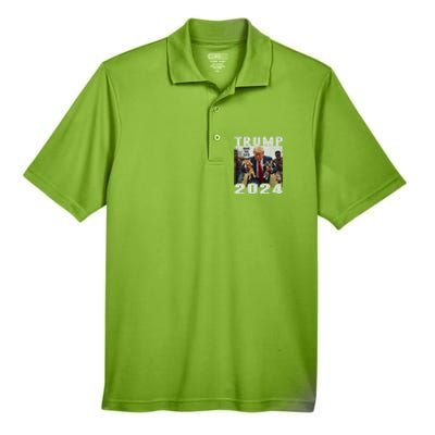 Trump 2024 Save The Cats Saying Debate Men's Origin Performance Pique Polo