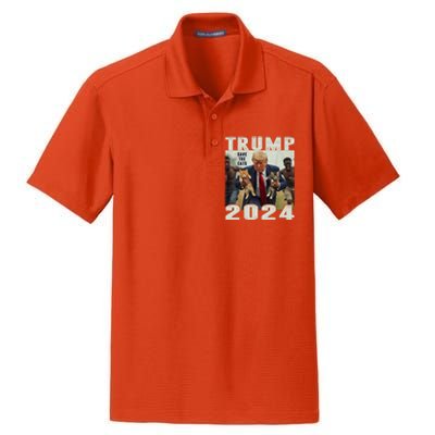 Trump 2024 Save The Cats Saying Debate Dry Zone Grid Polo