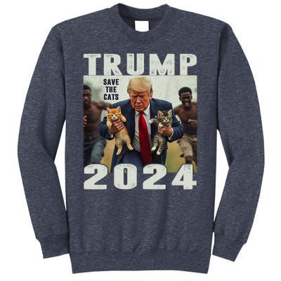 Trump 2024 Save The Cats Saying Debate Sweatshirt