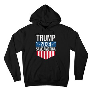 Trump 2024 Save America Donald Trump Supporters Hoodie