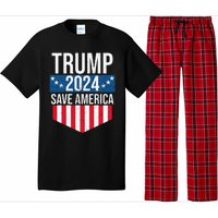 Trump 2024 Save America Donald Trump Supporters Pajama Set