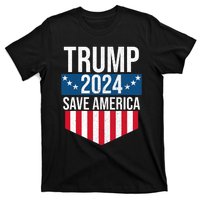 Trump 2024 Save America Donald Trump Supporters T-Shirt