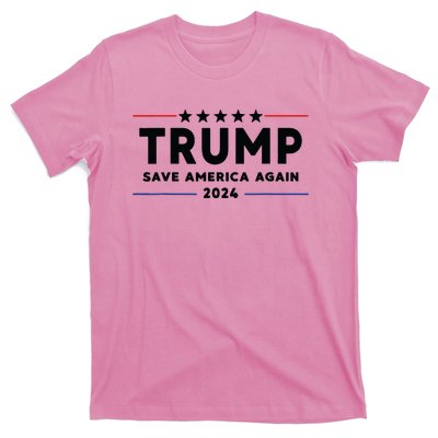 Trump 2024 Save America Again Vote Trump White T-Shirt