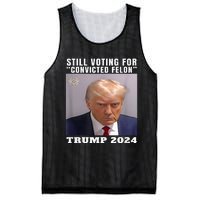 Trump 2024 Still Voting For Convicted Felon Mesh Reversible Basketball Jersey Tank