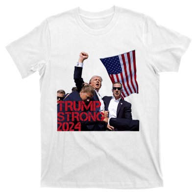 Trump 2024 Strong Fist Hand Us Vote T-Shirt