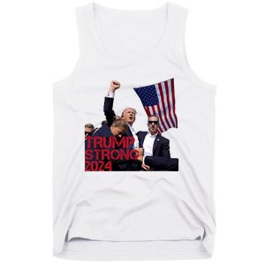 Trump 2024 Strong Fist Hand Us Vote Tank Top