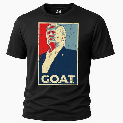 Trump 2024 S Goat Trump Poster 2024  Performance Shirt