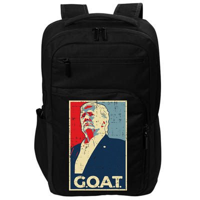 Trump 2024 S Goat Trump Poster 2024  Impact Tech Backpack