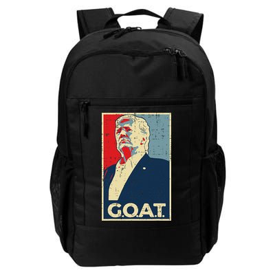 Trump 2024 S Goat Trump Poster 2024  Backpack
