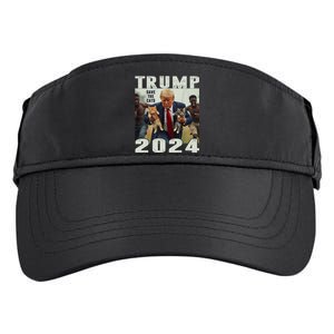 Trump 2024 Save The Cats Saying Debate Adult Drive Performance Visor