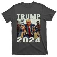 Trump 2024 Save The Cats Saying Debate T-Shirt