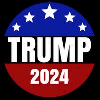 Trump 2024 Star Logo Backpack