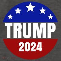 Trump 2024 Star Logo Vector Backpack
