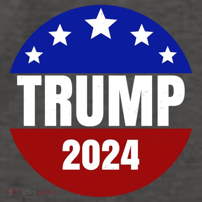 Trump 2024 Star Logo Vector Backpack