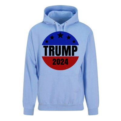 Trump 2024 Star Logo Unisex Surf Hoodie