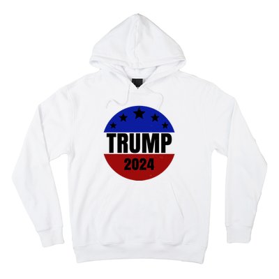 Trump 2024 Star Logo Hoodie