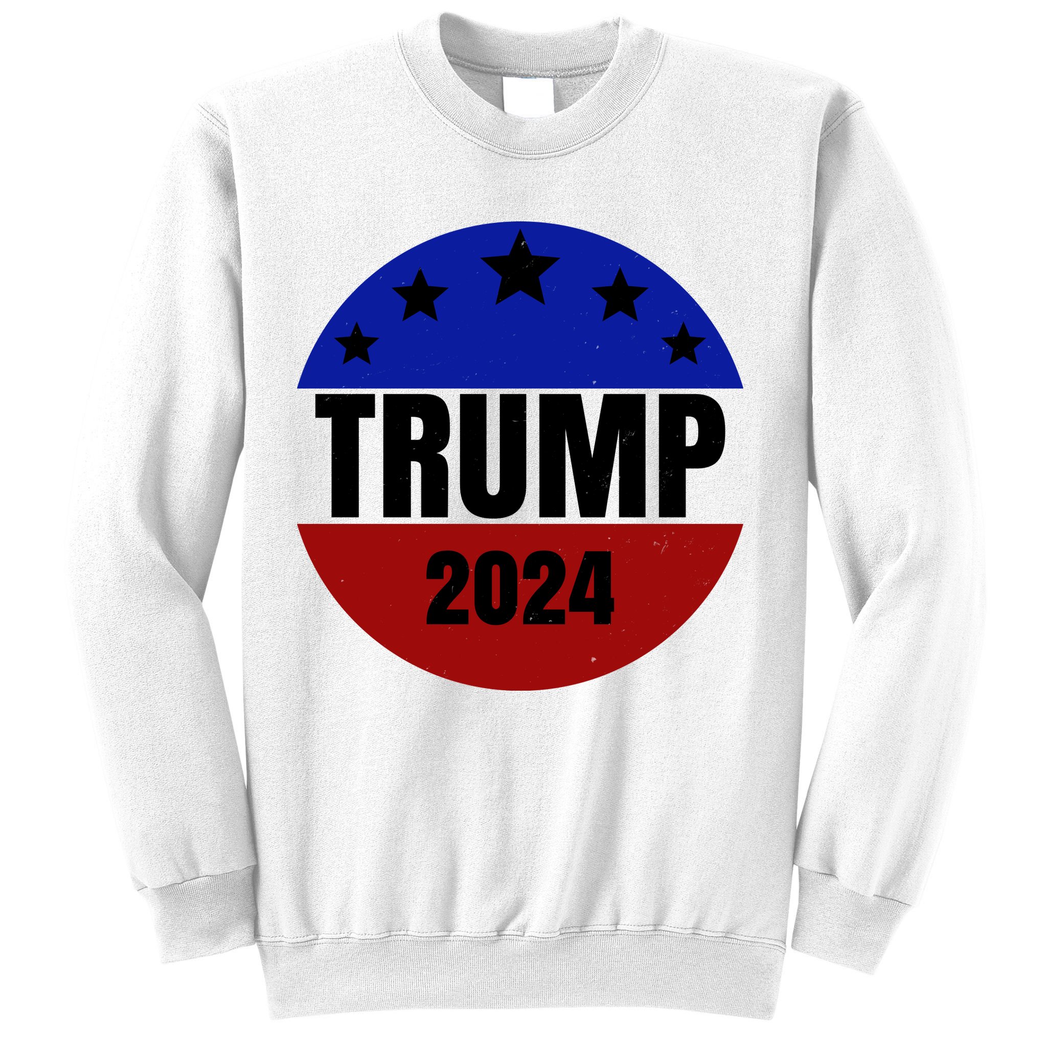 Trump 2024 Star Logo Sweatshirt
