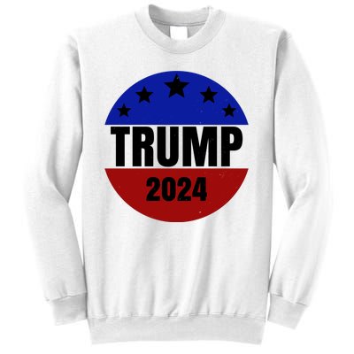 Trump 2024 Star Logo Sweatshirt