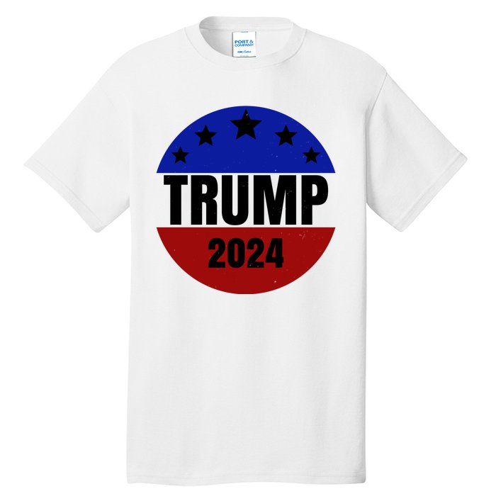 Trump 2024 Star Logo Tall T-Shirt