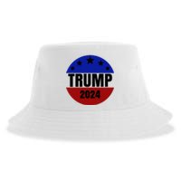 Trump 2024 Star Logo Sustainable Bucket Hat