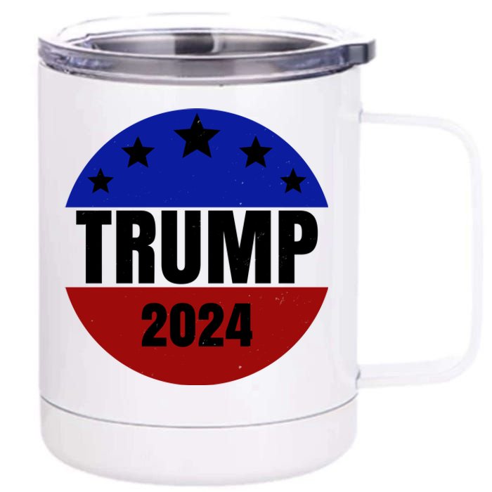 Trump 2024 Star Logo 12 oz Stainless Steel Tumbler Cup