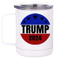 Trump 2024 Star Logo 12 oz Stainless Steel Tumbler Cup