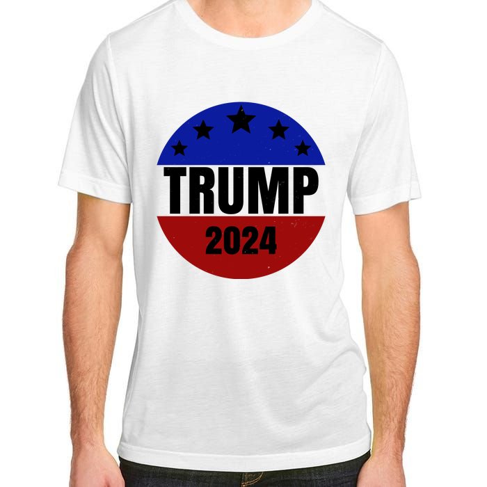 Trump 2024 Star Logo Adult ChromaSoft Performance T-Shirt