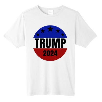 Trump 2024 Star Logo Tall Fusion ChromaSoft Performance T-Shirt