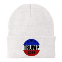 Trump 2024 Star Logo Knit Cap Winter Beanie