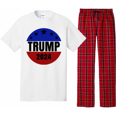 Trump 2024 Star Logo Pajama Set