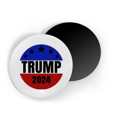 Trump 2024 Star Logo Magnet