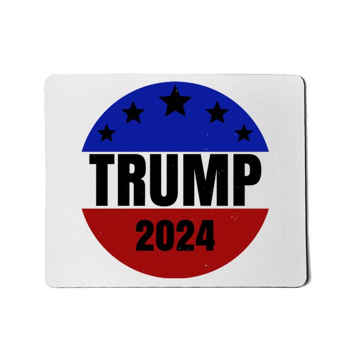 Trump 2024 Star Logo Mousepad