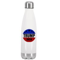 Trump 2024 Star Logo Stainless Steel Insulated Water Bottle