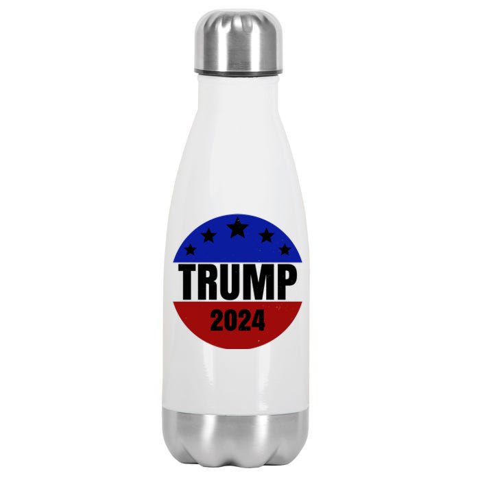 Trump 2024 Star Logo Stainless Steel Insulated Water Bottle