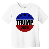 Trump 2024 Star Logo Toddler T-Shirt