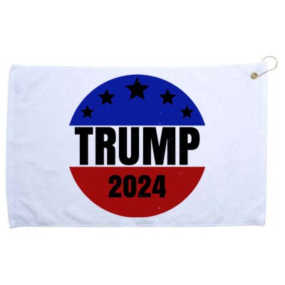 Trump 2024 Star Logo Grommeted Golf Towel