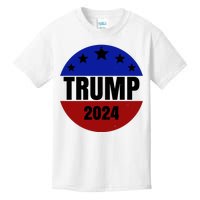 Trump 2024 Star Logo Kids T-Shirt