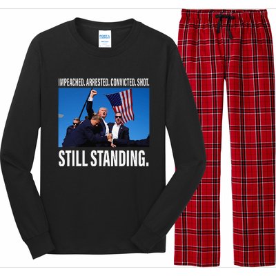 Trump 2024 Still Standing Long Sleeve Pajama Set