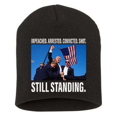 Trump 2024 Still Standing Short Acrylic Beanie