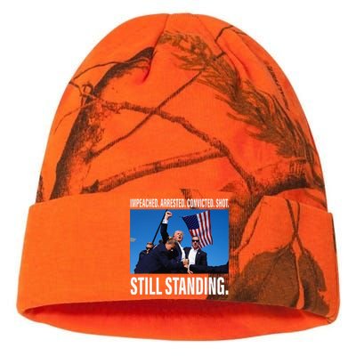 Trump 2024 Still Standing Kati Licensed 12" Camo Beanie