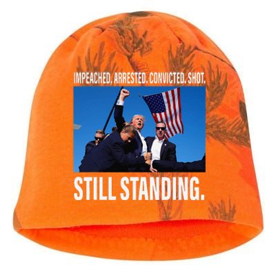 Trump 2024 Still Standing Kati - Camo Knit Beanie