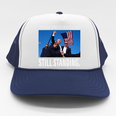 Trump 2024 Still Standing Trucker Hat