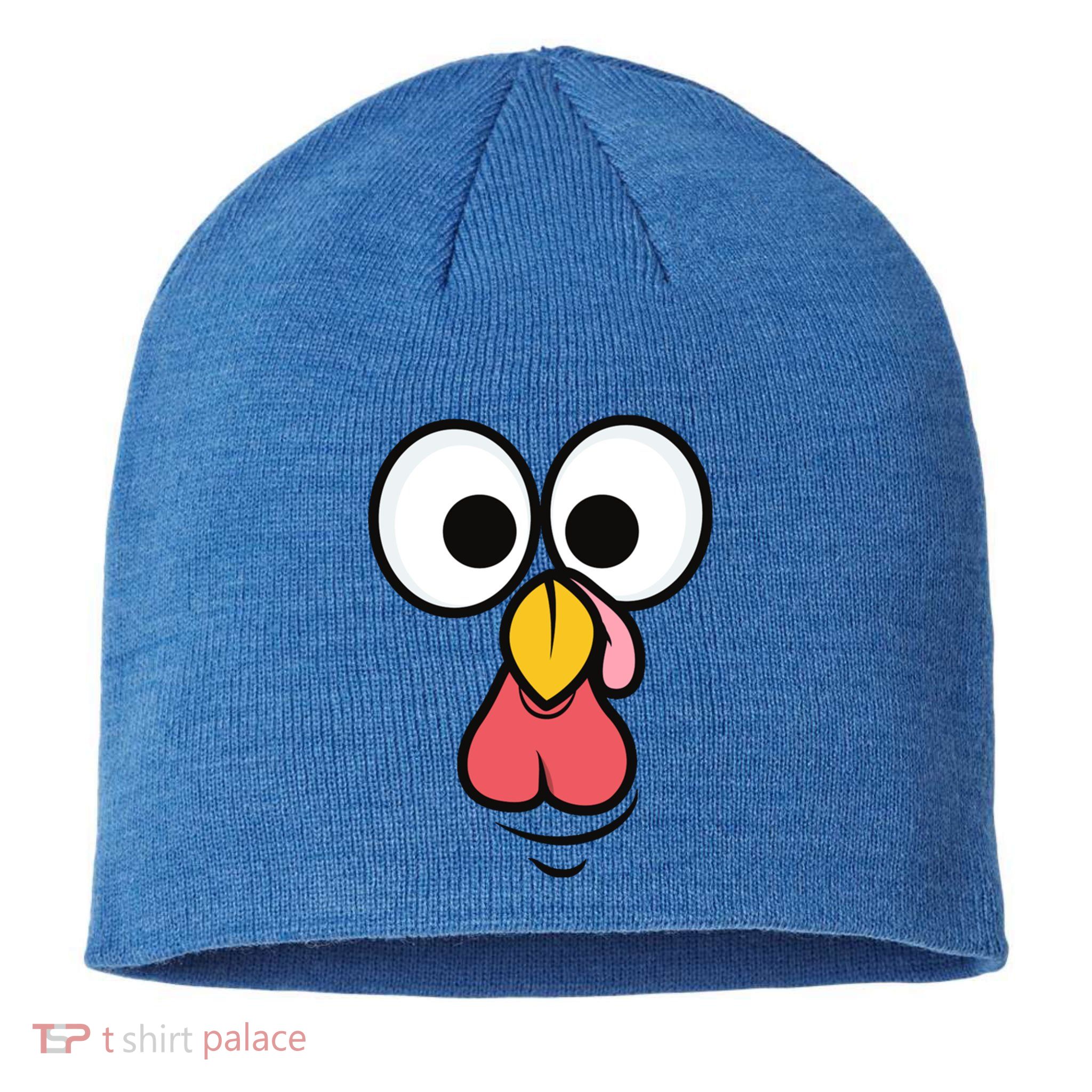 Thanksgiving 2019 Scary Turkey Face Gift Sustainable Beanie