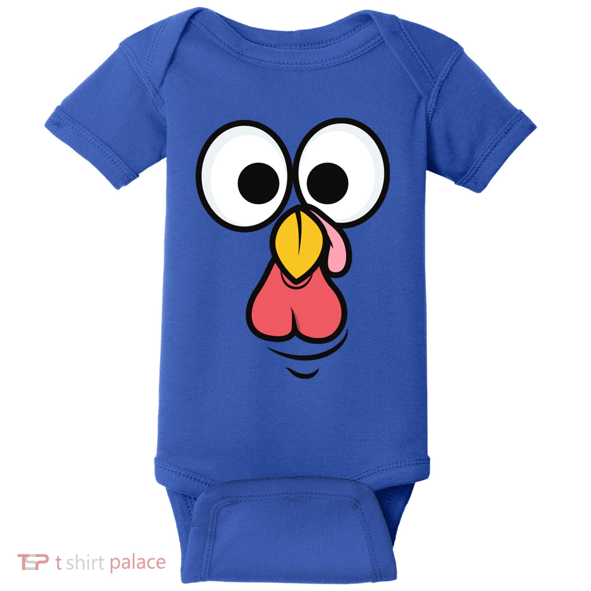 Thanksgiving 2019 Scary Turkey Face Gift Baby Bodysuit