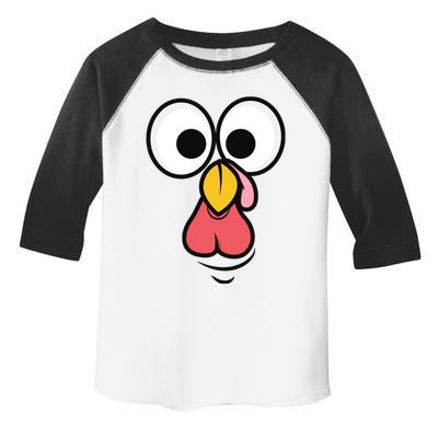 Thanksgiving 2019 Scary Turkey Face Gift Toddler Fine Jersey T-Shirt