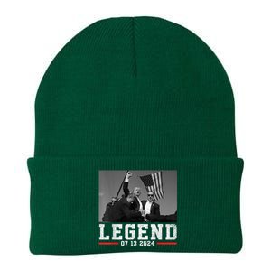 Trump 2024 Shooting President Legend Trump Rally Pa 2024 Knit Cap Winter Beanie